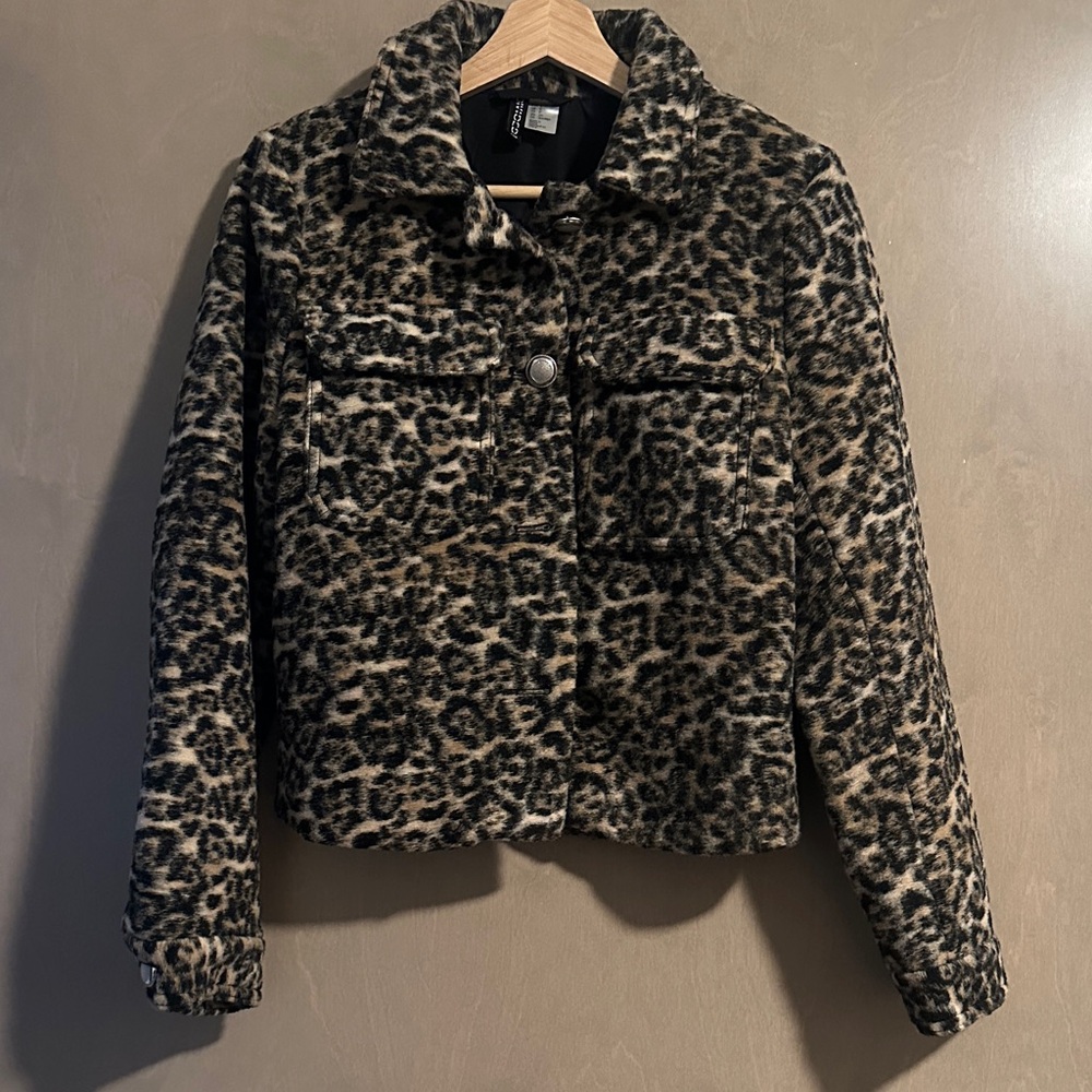 H&M Leopard Print Jacket